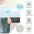 thumbnail image 3 of Yayeee Bath Rug for Bathroom Floor Non Slip Rectangle Fluffy Soft Absorbent Mat, 16"x24", Moon and House, 3 of 7