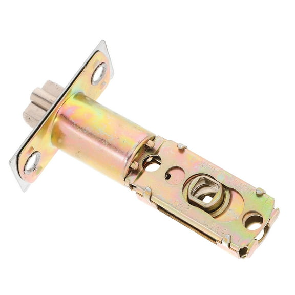 Pretyzoom Deadbolt Latch Precision 3-Barrel Ball Lock Zinc Alloy Golden for Secure Entry 1Pcs