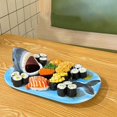 thumbnail image 4 of Home Improvement,Japanese Ceramic Plate Design Dinnerware Set For Kitchen Restaurant Serving Dish With Soy Dipping Bowl, Tableware, 4 of 6