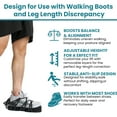 thumbnail image 6 of Shoe Lift Shoe Balancer for Women Men, Shoe Leveler for Youth Adult, Level Up ShoeBalancer,ShoeLift for Fracture Boot Walking Boot,Adjustable Height ShoeLift, 6 of 7