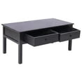 thumbnail image 4 of vidaXL Coffee Table Black 39.4"x19.7"x17.7" Wood, 4 of 8