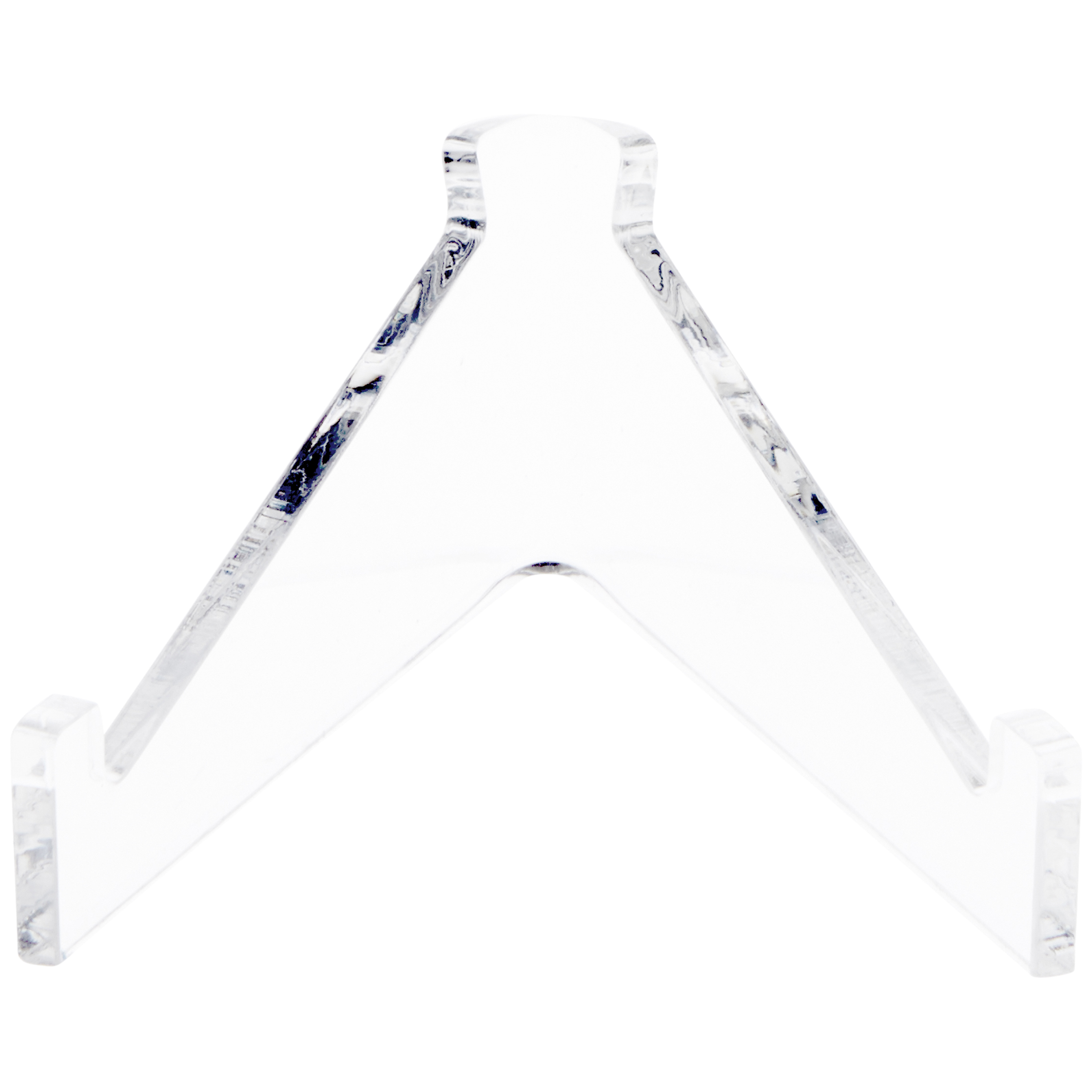 Plymor Clear Acrylic Display Stand Holder for Geode, Mineral or Crystal
