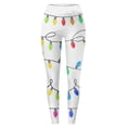 thumbnail image 4 of WILLBEST Leggings con Estampado Navideño para Mujer, Pantalones de Yoga de Cintura Alta para Entrenamiento, Fitness, Cómodos, Elásticos, Suaves Y Atléticos. Extra Grande, 4 of 4