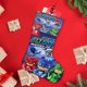 thumbnail image 4 of PJ Masks Tema: Calcetines de Navidad, fino lino blanco para colgar en escaleras y chimenea, decoración navideña para el hogar, regalo de Navidad. 45cm × 32cm, 4 of 5