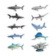 thumbnail image 1 of 10pcs criaturas marinas juguetes figuras de animales realistas de juguete aniaml figuras de juego para suministros de fiesta de mesa de cumpleaños, 1 of 10