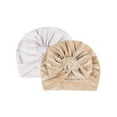 thumbnail image 5 of Baby SweetieCute Turban Hat Cap Beanie Bonnet with Big Bowknot Hospital Hats Knot Headwraps Turbans for Newborn Baby Toddlers Infants, 5 of 6