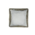 thumbnail image 3 of Taupe Natural Sheepskin Square Pillow, 3 of 3