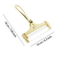 thumbnail image 2 of LYCAQL Kitchen Wire Cheese Slicer with Adjustable Thickness Stainless Steel Cheese Cutter Hard Cheeses Kitchen Cooking Tool-Gold, 2 of 7