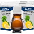 thumbnail image 1 of Ensemble de 2 Huiles Essentielles Éliminant les Odeurs (Citron + Arbre à Thé, 0.7 fl.oz), Recharges pour Diffuseur d'Huile Murale Eiffloz & Désodorisant Naturel (2x20ml Huile Essentielle, 2 Mèches), 1 of 6