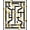 Beige, Pattern 1, variant on ODIKA 4'x6' Machine Washable Non-Slip Area Rug, Chic Black and Gold Geometric with Elegant Line Design High Traffic Rug, Beige, 87346
