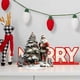 thumbnail image 1 of Figura acrílica de Papá Noel | Adorno y colgante navideño impermeable para escritorio | Decoración festiva para el hogar, la oficina o para regalar, 1 of 6