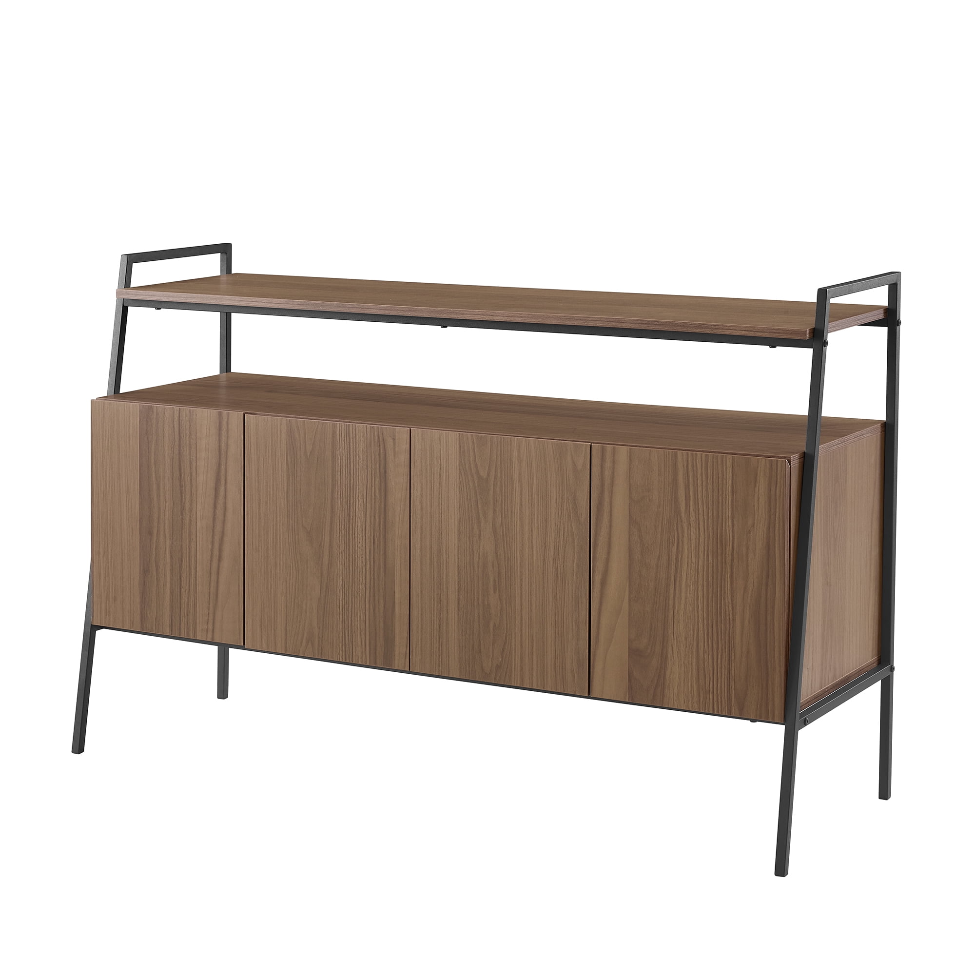 Manor Park Urban Industrial TV Stand for TVs up to 56", Mocha