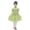 Green, variant on REDARER Girls Floral Print Smocked Puff Sleeve Tiered Dress Casual Summer Party Everyday Outfit,9-10 Years