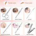 thumbnail image 4 of Manicure Set Professional Nail Clippers Set, 12pcs (rose Gold), 4 of 5