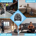 thumbnail image 5 of EZ-CHILL Ventilador de piso de alta velocidad de 20 pulgadas con inclinación ajustable de 180 grados, 3 velocidades, ideal para el hogar, el dormitorio y la oficina, 01302, 5 of 5