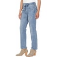 thumbnail image 2 of Hudson Women's Midrise Straight Leg Jeans Icy Blue 10/30, 2 of 4