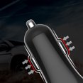 thumbnail image 2 of UPGRATOR 1Pc Car Charging Pile Car Charger Black Over Protection Vehicle Use, 2 of 6