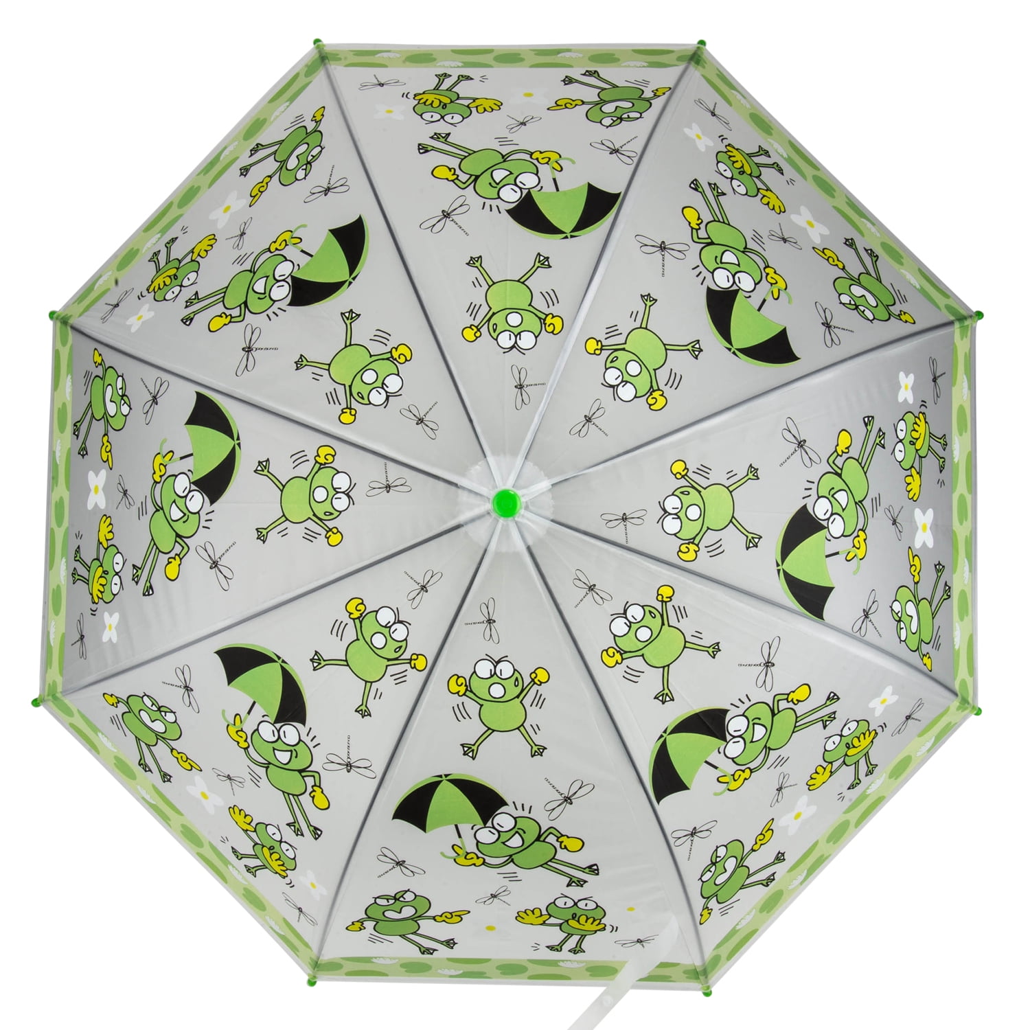 Rainy Day Novelty Kids Easy Open Automatic Umbrella with Safety Whistle