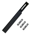thumbnail image 1 of Leather Thin Cutter for Craft Use Made of Durable Steel Black Arc Shaped Design 0.5 Inch Width, 1 of 8
