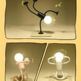 thumbnail image 7 of Funny Sportsman Night Light Changeable Shape, Bendable Suction Cup Table Desk Lamp for Home Decor, DIY Lights for Bedroom, Bathroom, Corridor, Kitchen, Christmas Gift Ideas(octopus-Blue), 7 of 7