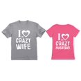 thumbnail image 1 of Couples Shirts Husband And Wife Shirts for Couples His And Hers Matching Set Man Gray XX-Large / Woman Pink X-Large, 1 of 7