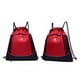 thumbnail image 2 of Mochila De Baloncesto Mochila de baloncesto con cordón, bolsa de malla de baloncesto, bolsa de transporte de fútbol (rojo), 2 of 7