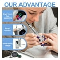 thumbnail image 2 of Professional Nail Drill, 35000RPM Rechargeable Nail Efile, Portable Electric Nail File Machine For , Gel Nails, Manicure Pedicure For Home Salon Use ,Low Noise, 2 of 7
