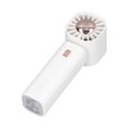 thumbnail image 4 of Ventilador de mano con diseño colgante tipo C, ventilador USB de refrigeración portátil recargable para interiores y exteriores, 5V, 1A, blanco, 4 of 8