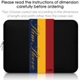 thumbnail image 4 of CCPK 15 Inch Laptop Sleeve 15-15.6 Inch Compatible for MacBook Pro 15.4-inch Soft Case Cover Bag 15" Computer Protective Bags Notebook Paded Sleeves Neoprene, Black, 4 of 4