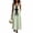 Green, variant on Vacation Dresses for Women Plus Size Sleeveless Maxi Dresses Loose Bow Tie Dress Boho Beach Wear with Pockets