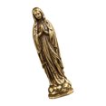 thumbnail image 3 of Porte-clés Antique Virgin Mary Pendentif Statue Porte-Clés Pendentif en Laiton Porte-Clés en Laiton, 3 of 5