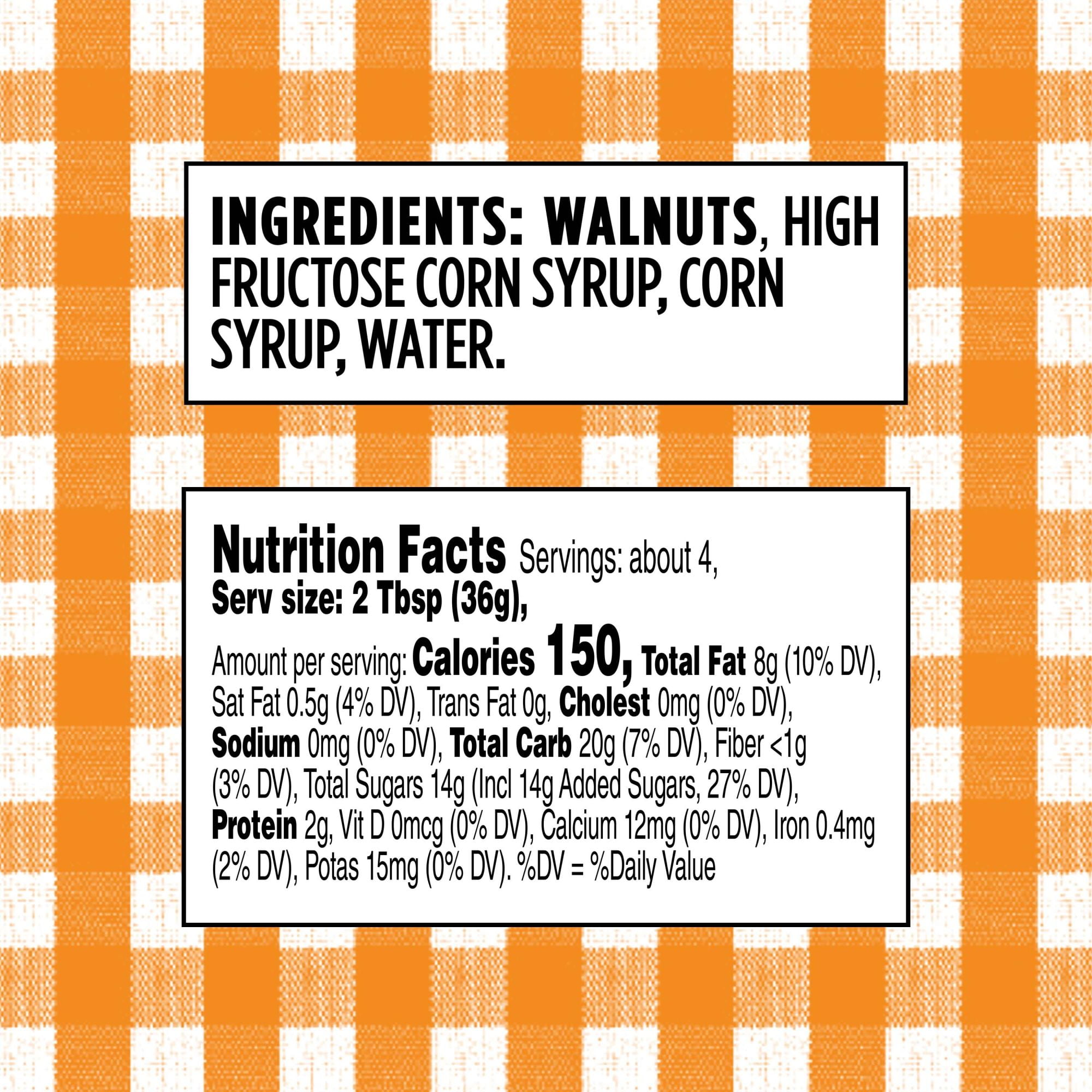 Smucker's Walnuts in Syrup Topping, 5 Ounces