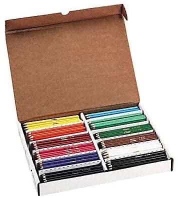Prang Thick Core Colored Pencils Master Pack 33 Millimeter Cores 7 Inch Length for sale online 