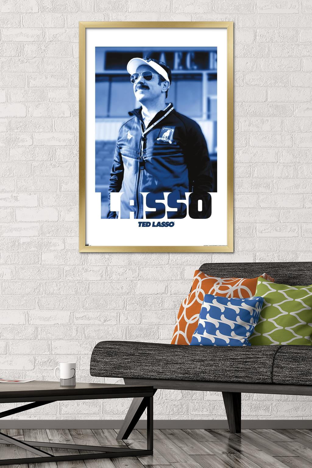 Ted Lasso - Ted Wall Poster, 22.375" x 34" Framed
