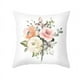 thumbnail image 1 of Funda de almohada con flores de acuarela de 45x45cm, fundas de cojines de plantas florales para sofá, 1 of 5