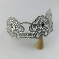 thumbnail image 4 of simhoa Rhines Baroque Diadème de Mariée Transparent, 15x7.3 cm, 4 of 8