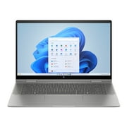 HP Envy x360 15.6 inch FHD Touch 2-in-1 Windows Laptop Intel Core Ultra 7-155U AI PC 16GB RAM 512GB SSD Mineral Silver