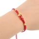 thumbnail image 3 of KAKOWELY Pulsera ajustable de hilo rojo con dije de dragón del zodíaco chino, pulsera de cuerda trenzada, 3 of 4