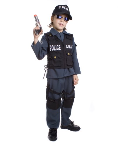 childrens police dress up set