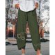 thumbnail image 2 of Pantalones capri Medlor Boho 2025 de verano de pierna ancha para mujer, 2 of 4