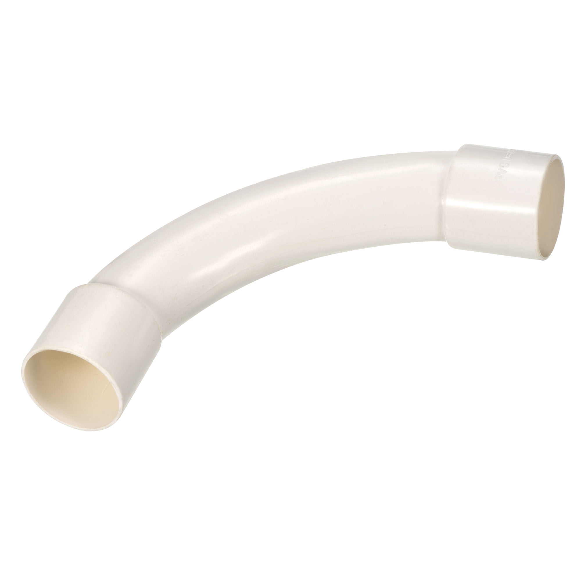 Uxcell PVC Water Pipe Elbow Fitting 40mm ID 240mm Length Tube Connector