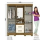 thumbnail image 3 of Armario Oroya - Natural con blanco WEIK Oroya, 3 of 4