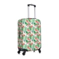 thumbnail image 3 of Balery Luggage Cover Flamingo And Monstera Print Suitcase Covers for Luggage Elastic Washable Suitcase Protector Fits 18-32 Inch Luggage-Small, 3 of 9