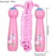 thumbnail image 2 of Kids Skipping Rope (Pink Unicorn), Kids Jump Rope Wooden Handle Kids Skipping Rope 2.5m Christmas Birthday Children's Day Gift, 2 of 5