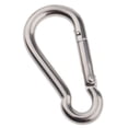 thumbnail image 4 of S SERENABLE Stainless Steel Spring Snap Hook Carabiner Clips for Outdoors Sports, Not for M4, 4 of 7