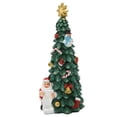 thumbnail image 2 of Escultura de árbol de Navidad estatua de árbol de Navidad que no se decolora fácil de limpiar decorativa exquisita para espacio para estantes ANGGREK Otros, 2 of 8