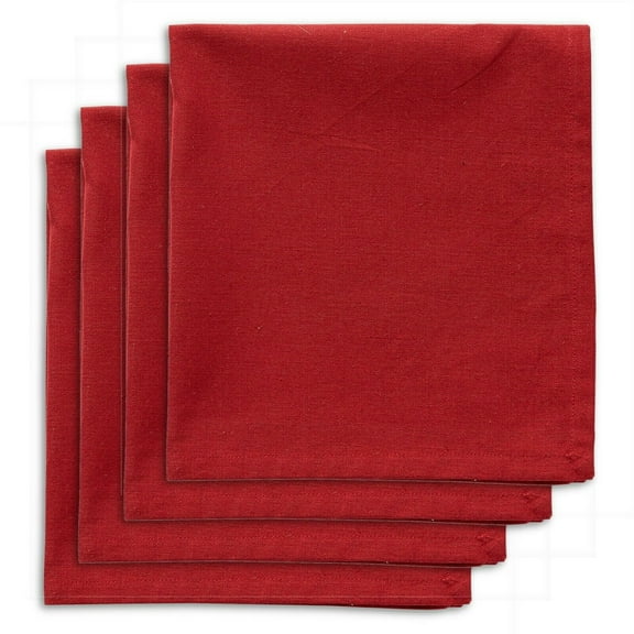 Design Imports Garnet Napkin, Set of 4 (753498)