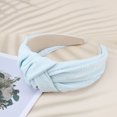 thumbnail image 6 of Unique Bargains 1 Pc Elegant Tie Headbands for Women Blue, 6 of 6