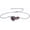 Garnet, variant on Dragon Bracelet for Women 925 Sterling Silver Dragon with Heart Cut Birthstone Link Bracelet