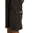 thumbnail image 6 of G-Style USA Men's Fleece Heavyweight Cargo Sweat Shorts FS76 - BLACK - Medium, 6 of 7